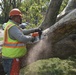 Hill AFB personnel work around the clock for storm cleanup