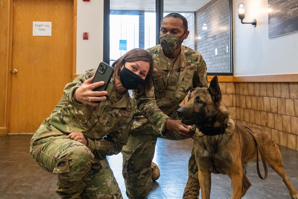 Mission, culture at heart of CMSAF visit to AAFB