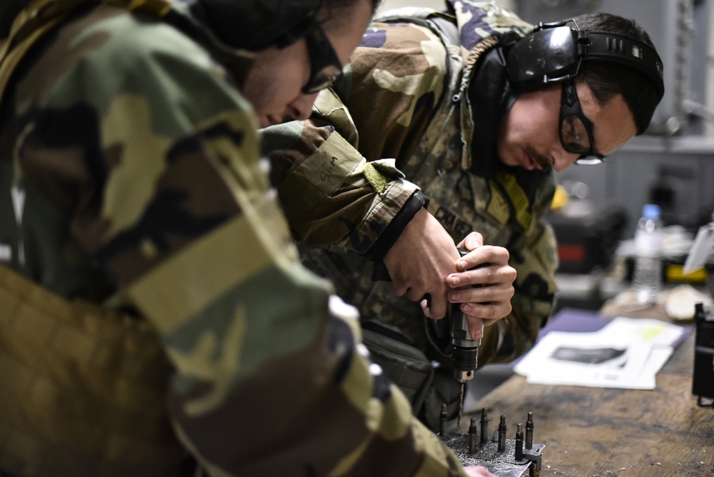 8th MXS uses precision, accuracy to support Wolf Pack mission