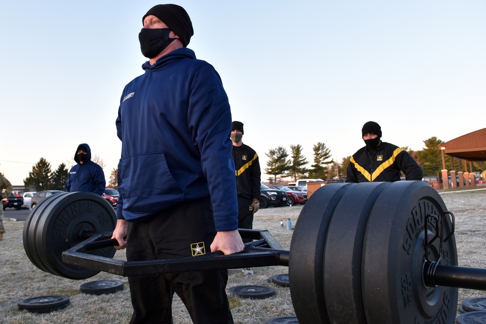 ‘Patriot’ Brigade Soldiers take on Army Combat Fitness Test