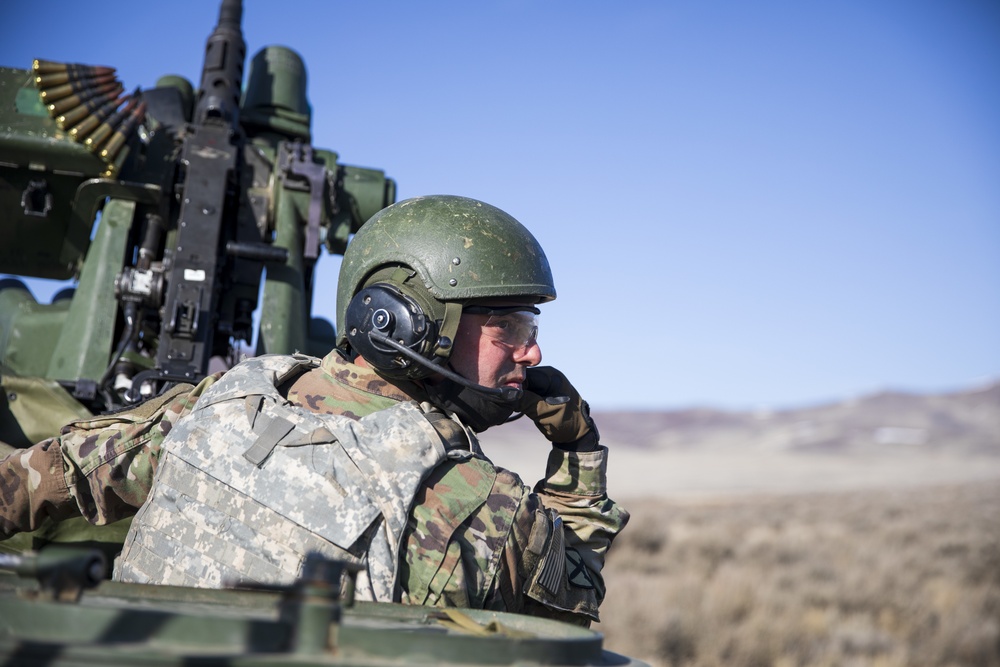 Stryker Gunnery Qualification at Yakima Training Center