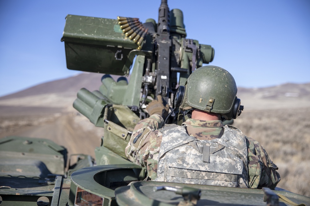 Stryker Gunnery Qualification at Yakima Training Center