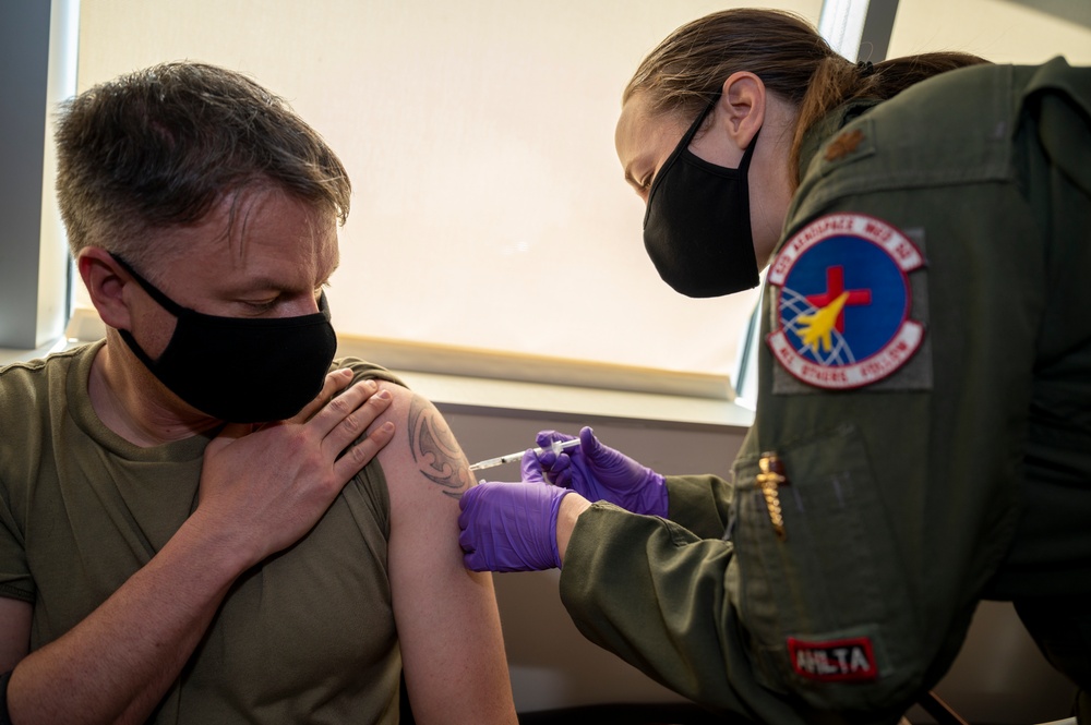 310th Space Wing begins vaccine distribution