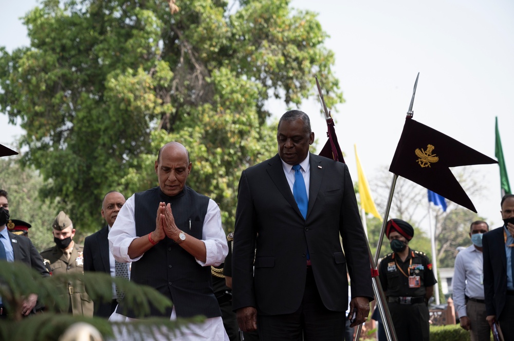 Secretary Austin Visits India