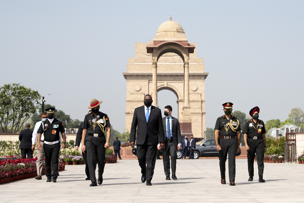 Secretary Austin Visits India