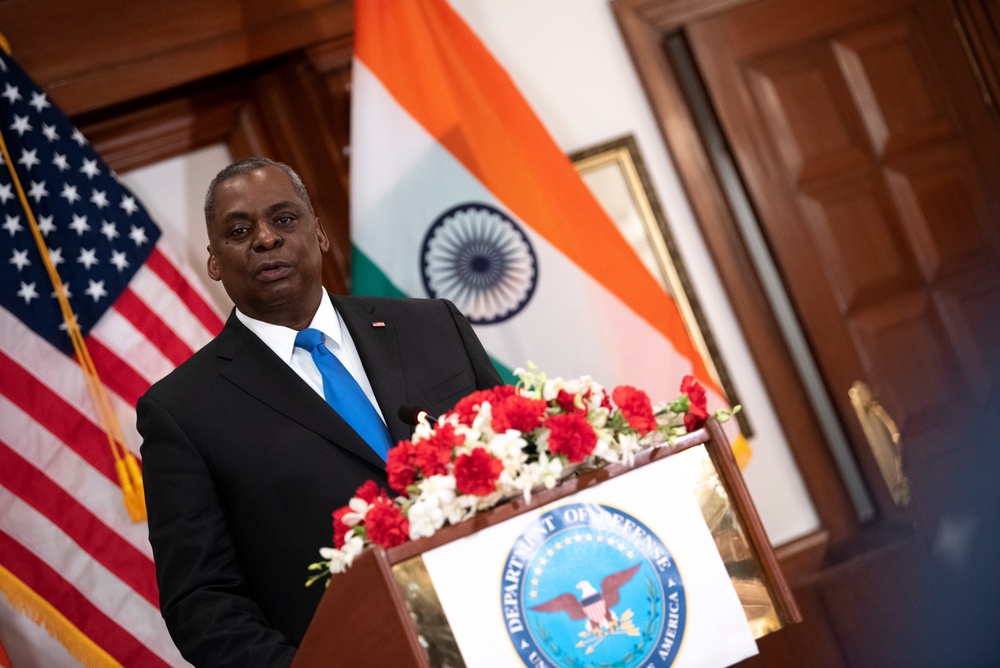 Secretary Austin Visits India