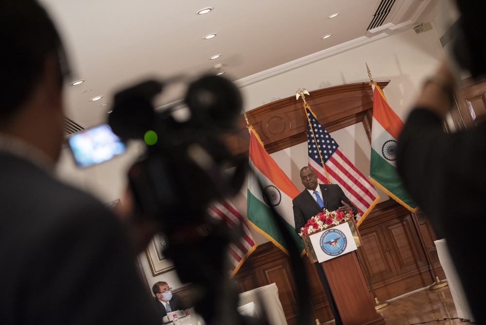 Secretary Austin Visits India