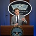 Pentagon Press Secretary John F. Kirby briefs the press