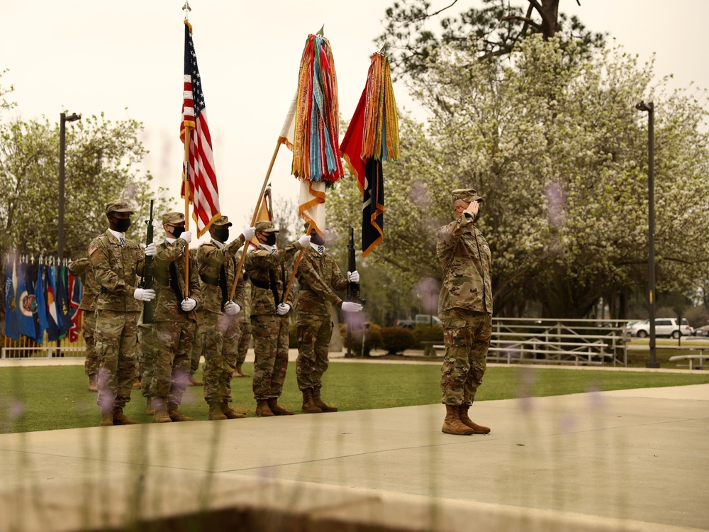 3rd Division Sustainment Brigade holds conversion ceremony