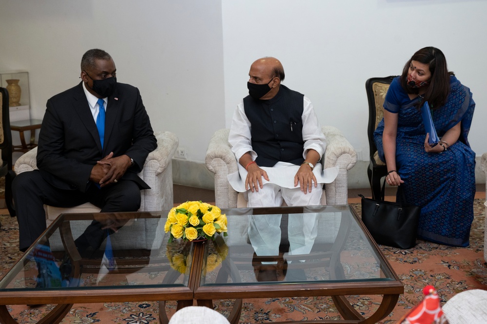 Secretary Austin Visits India