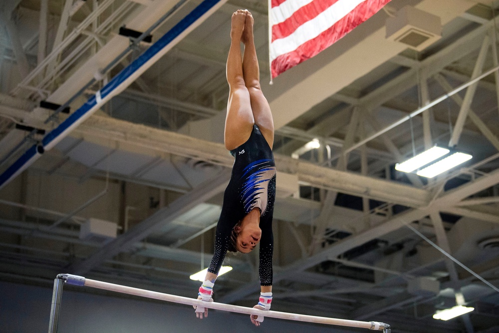 Air Force Academy Women's Gymnastics Team posted a season-high score of 193.900!