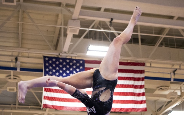 Air Force Academy Women's Gymnastics Team posted a season-high score of 193.900!