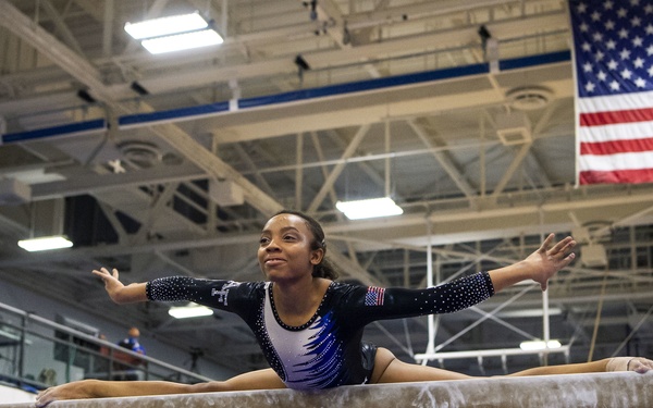 Air Force Academy Women's Gymnastics Team posted a season-high score of 193.900!