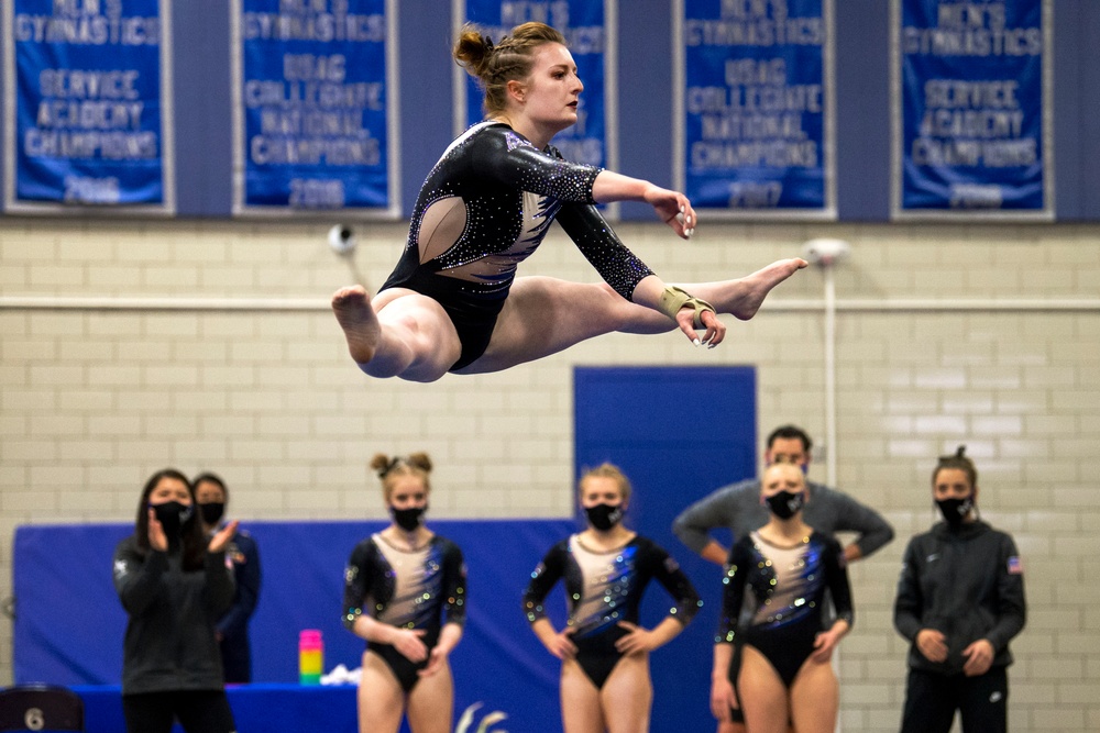 Air Force Academy Women's Gymnastics Team posted a season-high score of 193.900!