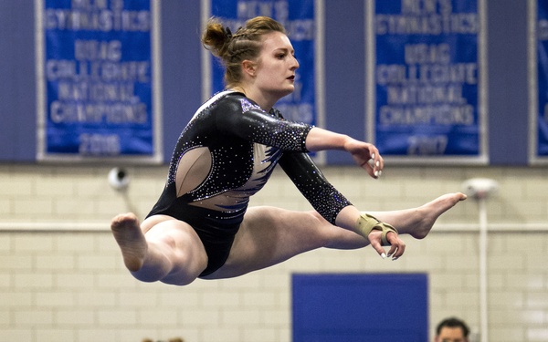 Air Force Academy Women's Gymnastics Team posted a season-high score of 193.900!