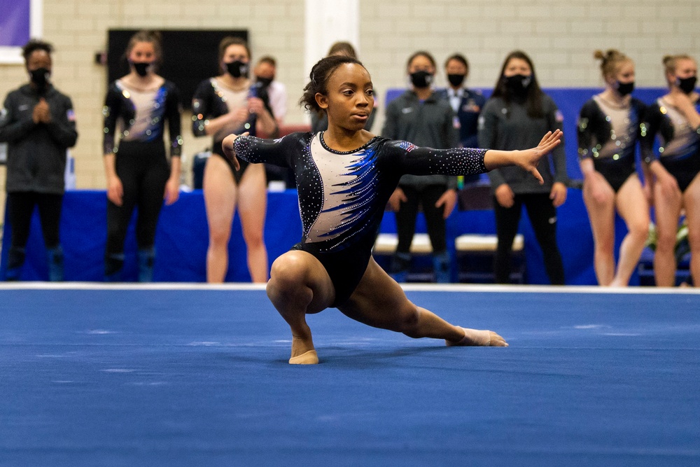 Air Force Academy Women's Gymnastics Team posted a season-high score of 193.900!