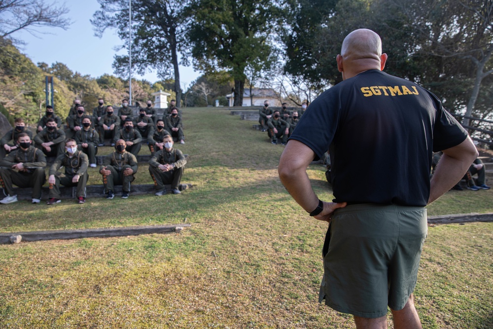 Lance Corporal Seminar conducts Physical Training event