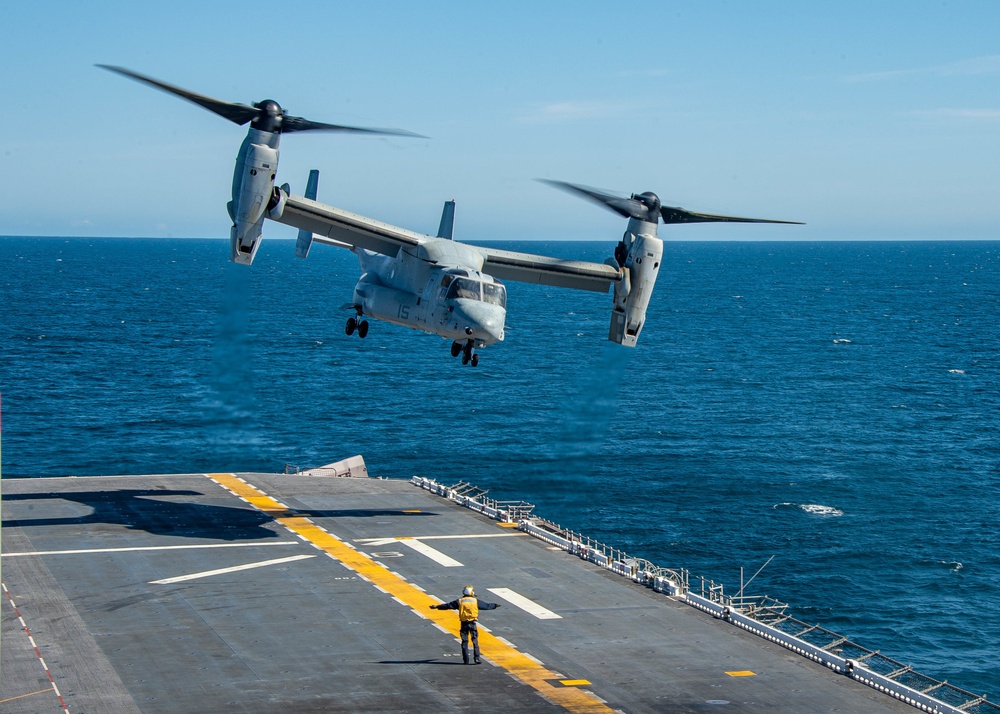 USS ESSEX Flight Operations