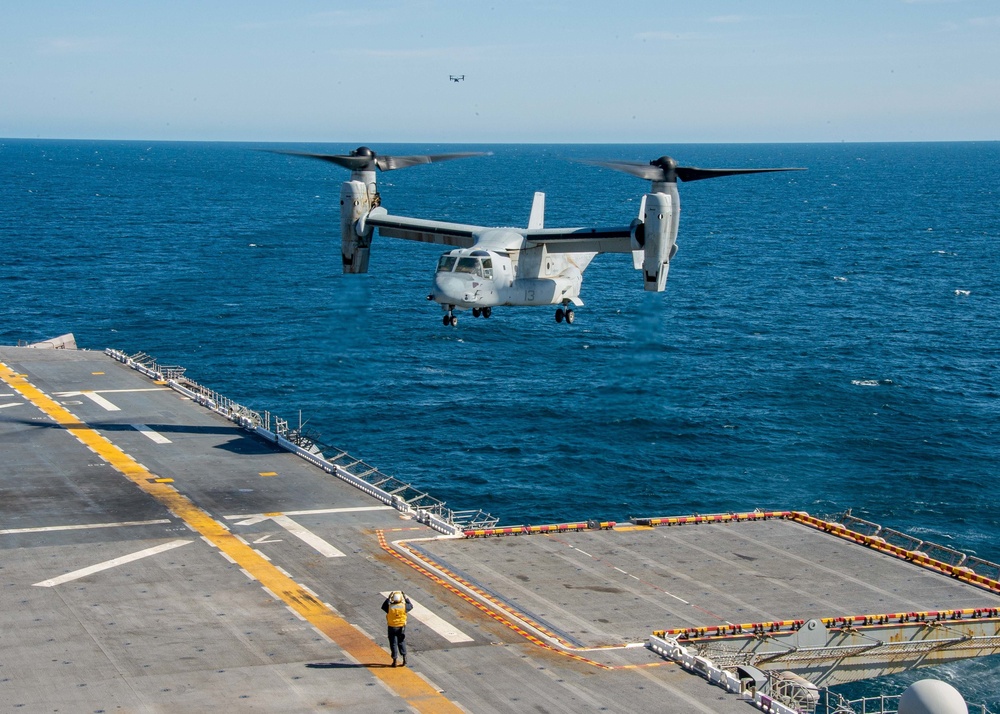 USS ESSEX Flight Operations