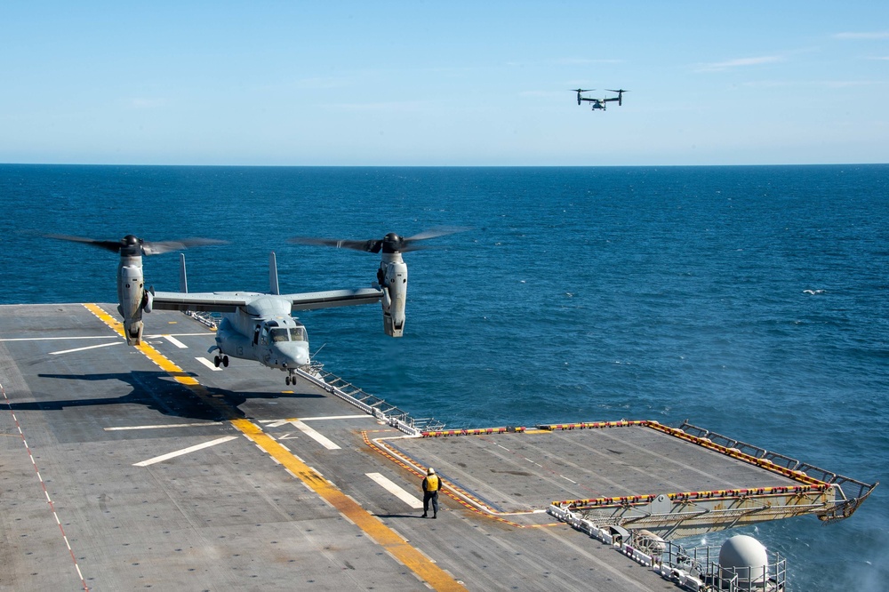 USS ESSEX Flight Operations