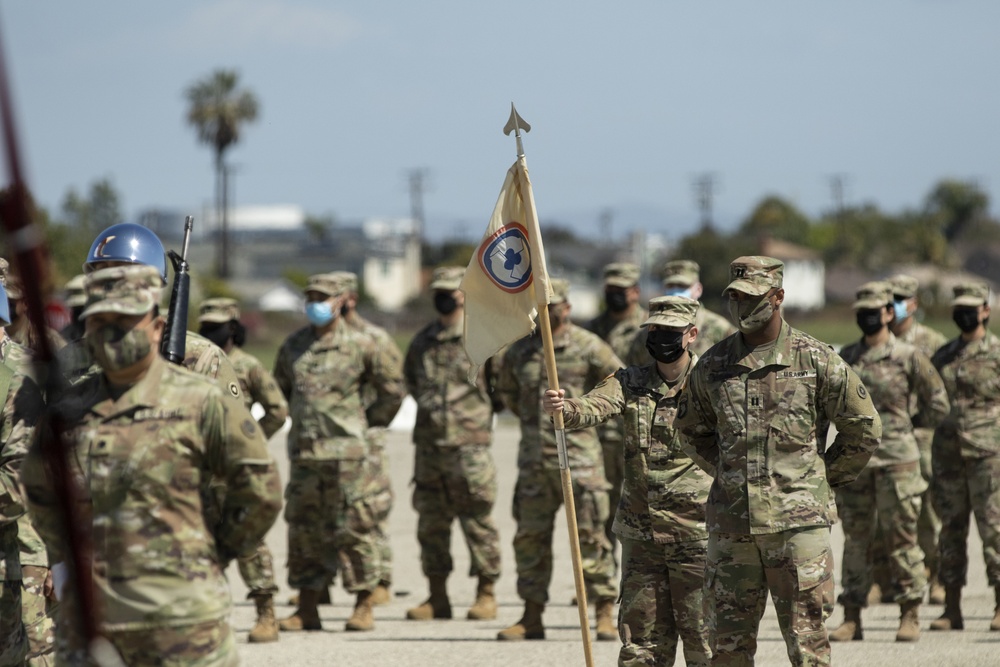 311th ESC uncasing ceremony