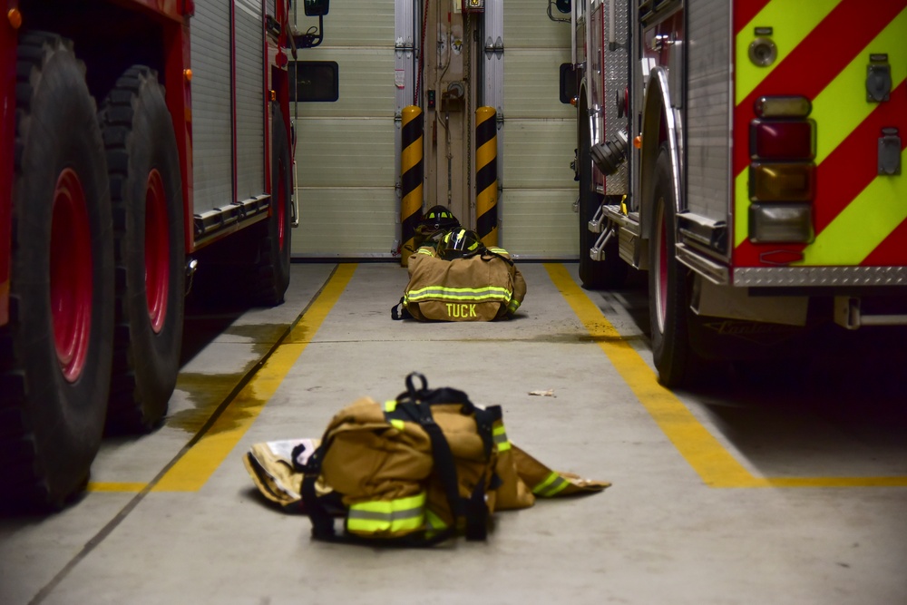 Fire Dawgs respond to emergency training scenario