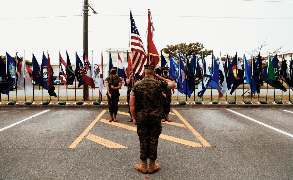 5th ANGLICO Conducts Post and Relief Ceremony