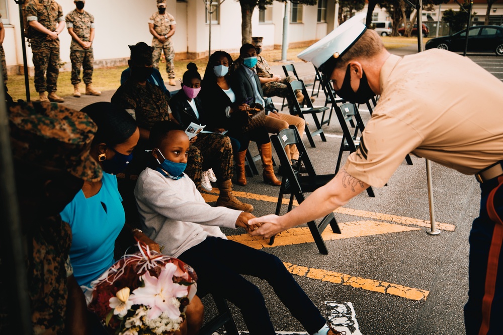 5th ANGLICO Conducts Post and Relief Ceremony