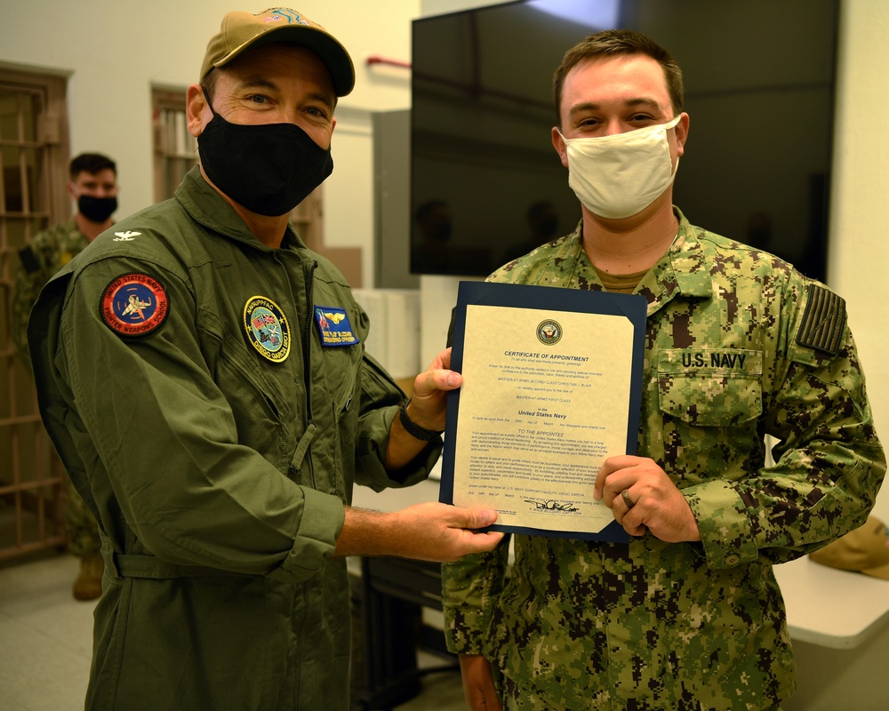 Meritorious Advancement on Diego Garcia