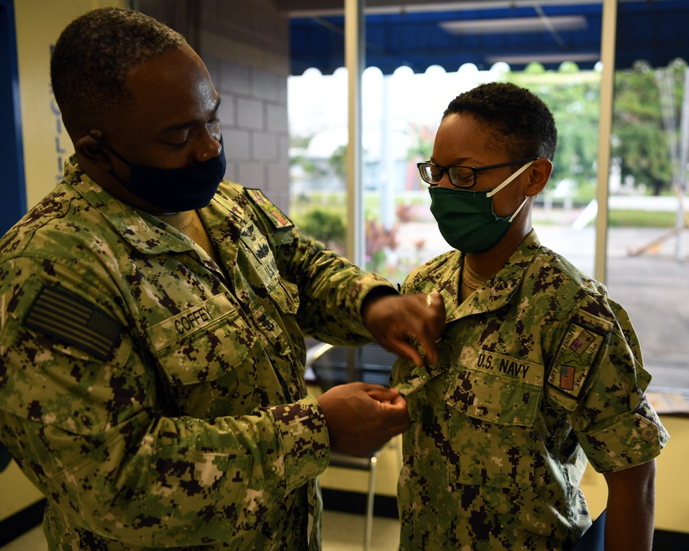 Meritorious Advancement on Diego Garcia