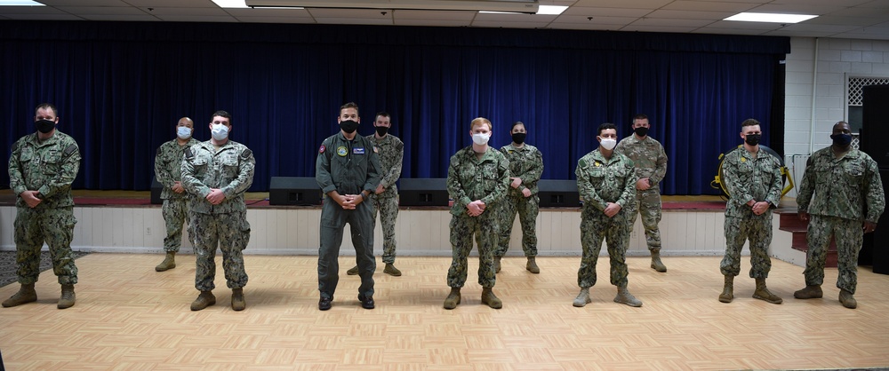Command Indoctrination on Diego Garcia