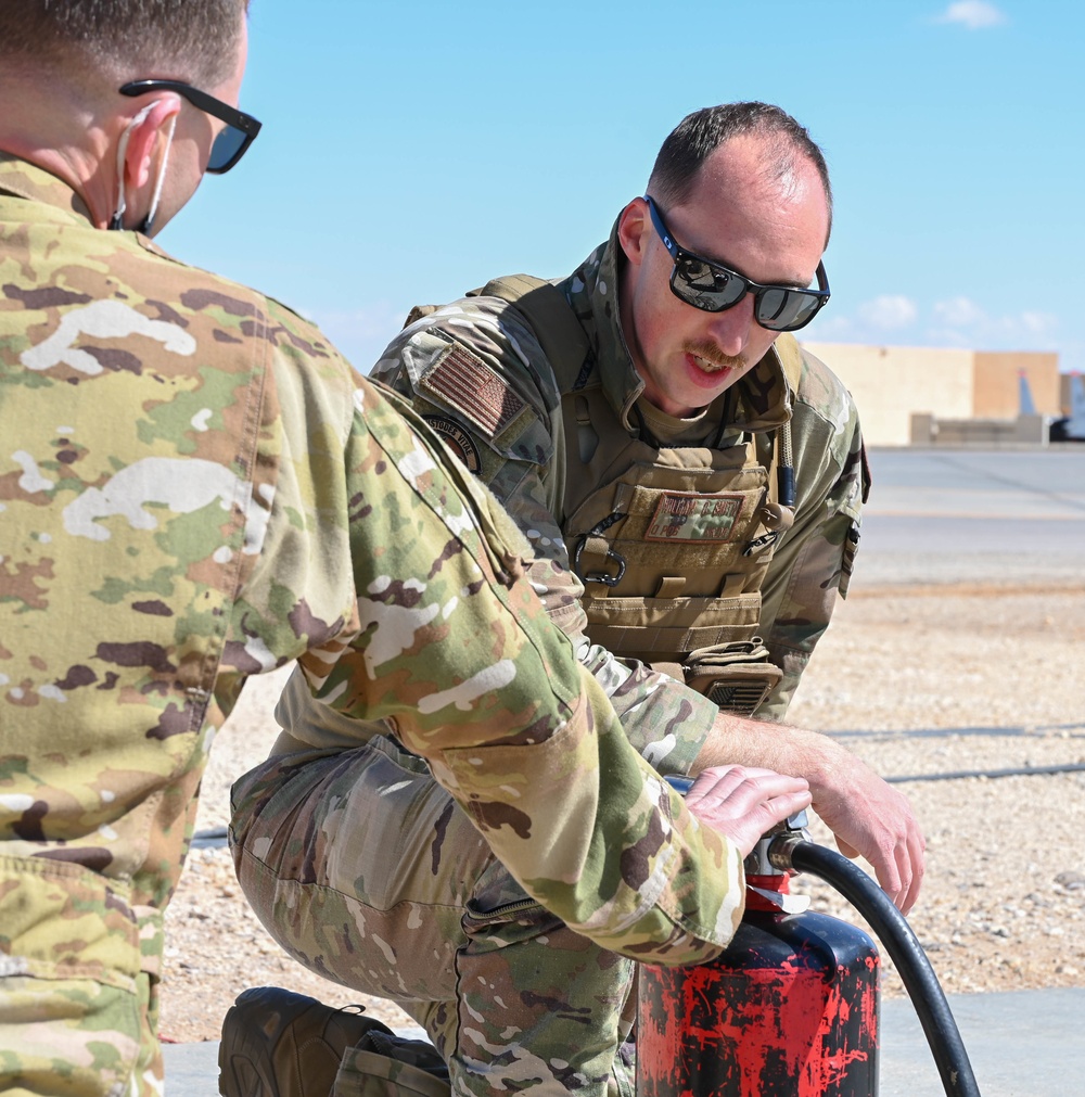 Deployed Rescue Squadron showcases talents at open house