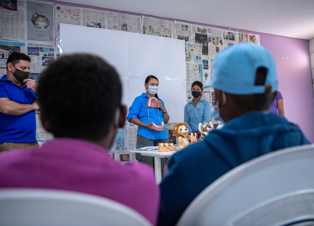 Civil Affairs East Africa team teaches oral hygiene, preventative care