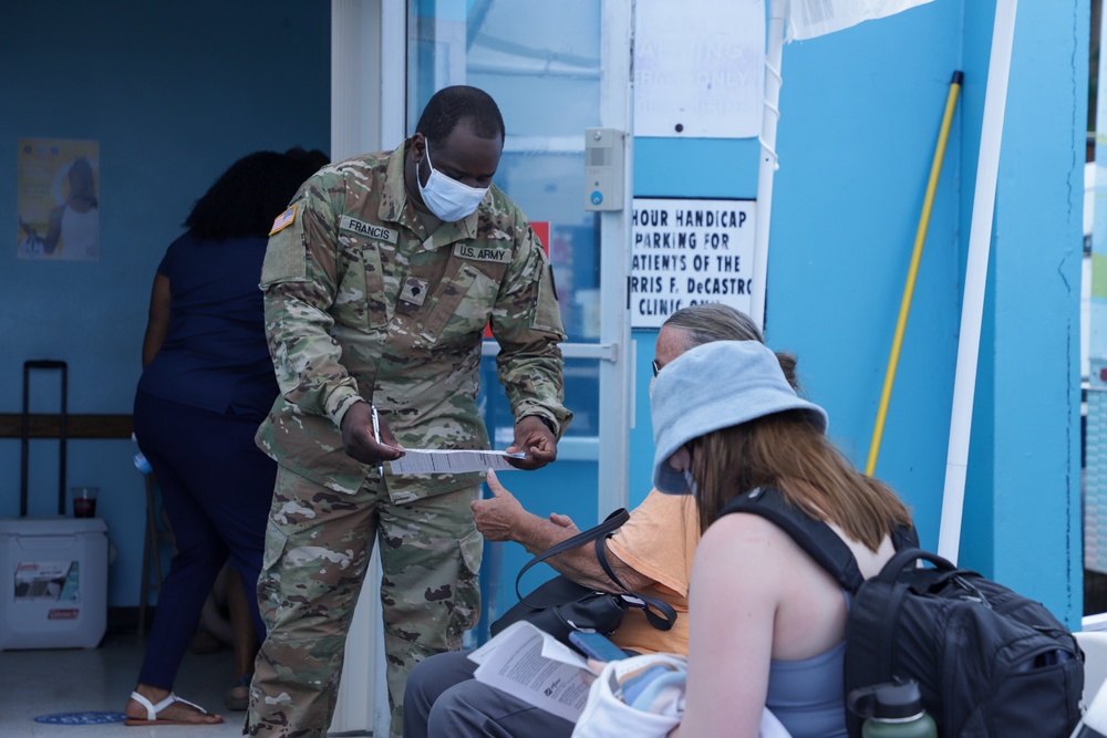 St. John COVID-19 community vaccination center