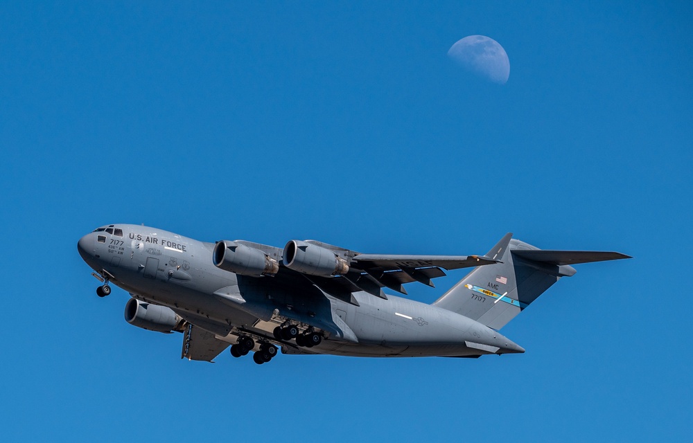 Clear day flying for Team Dover