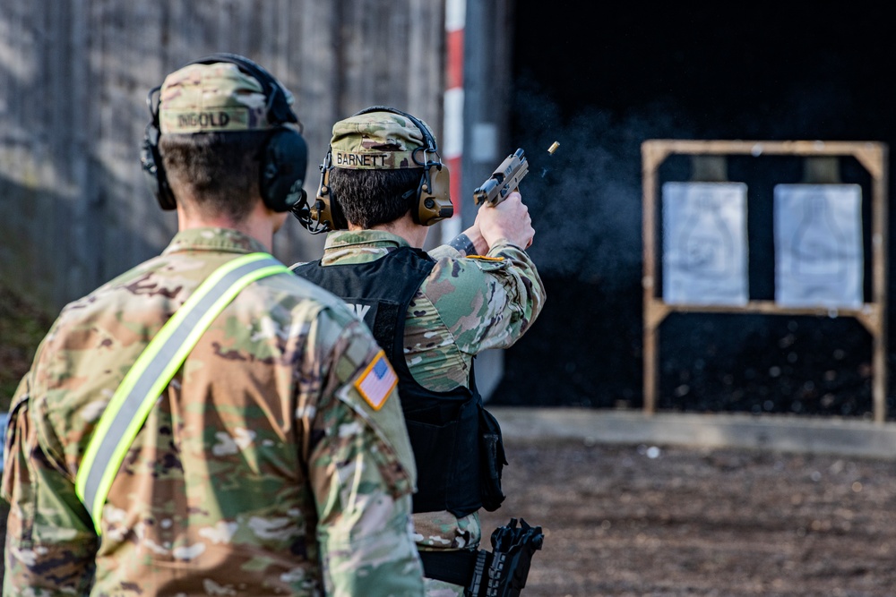 Military Police Law Enforcement Weapons Training