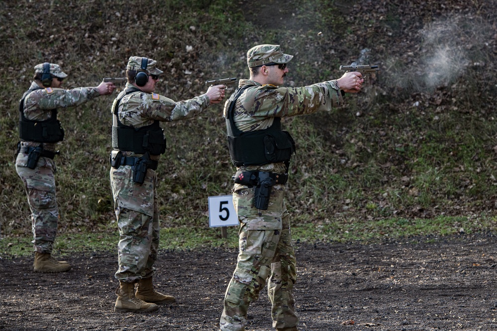 Military Police Law Enforcement Weapons Training