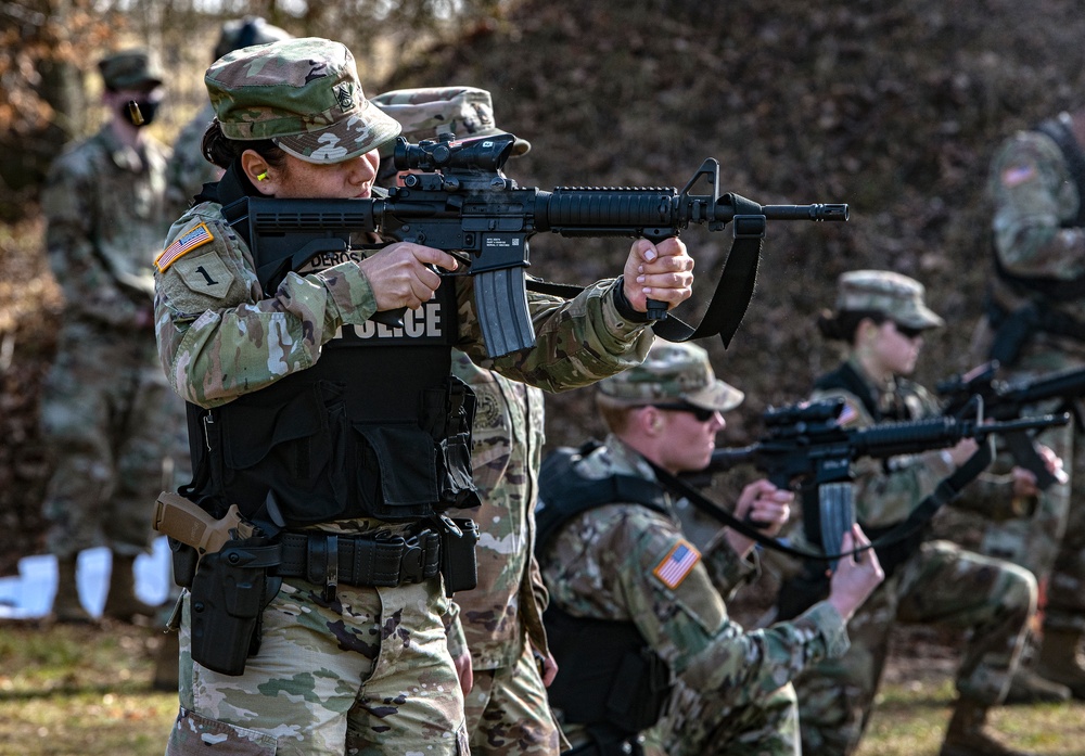 Military Police Law Enforcement Weapons Training