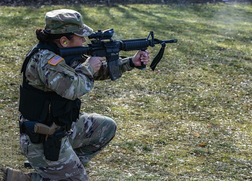 Military Police Law Enforcement Weapons Training