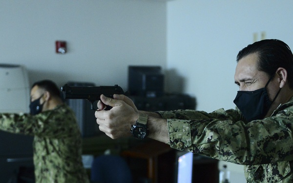 NRSE RCC FTW Conducts Semi-Annual Small Arms Training