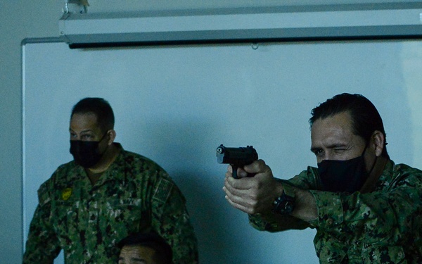 NRSE RCC FTW Conducts Semi-Annual Small Arms Training