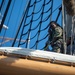 USS Constitution Sailors go underway with USCGS Eagle