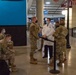 U.S. Air Force Airmen conduct vaccination training at Ford Field CVC
