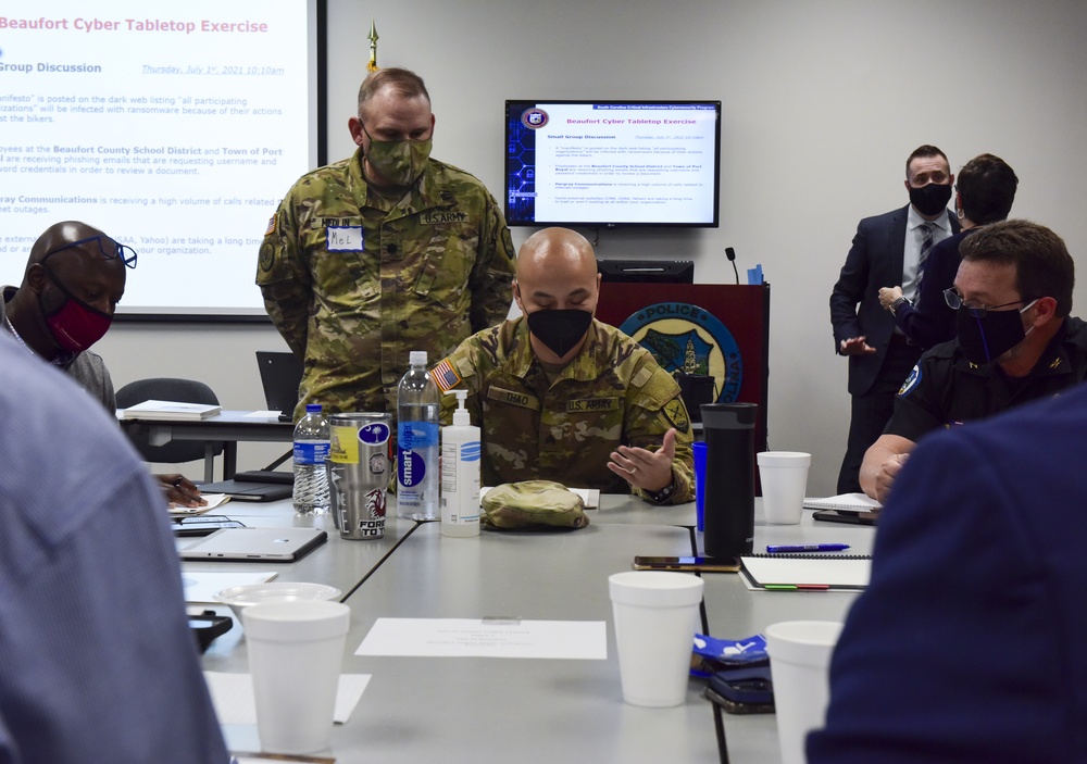 South Carolina National Guard assist with Cybersecurity Readiness