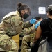 U.S. Air Force Airmen aid FEMA in administering COVID-19 vaccine at Medgar Evers College CVC