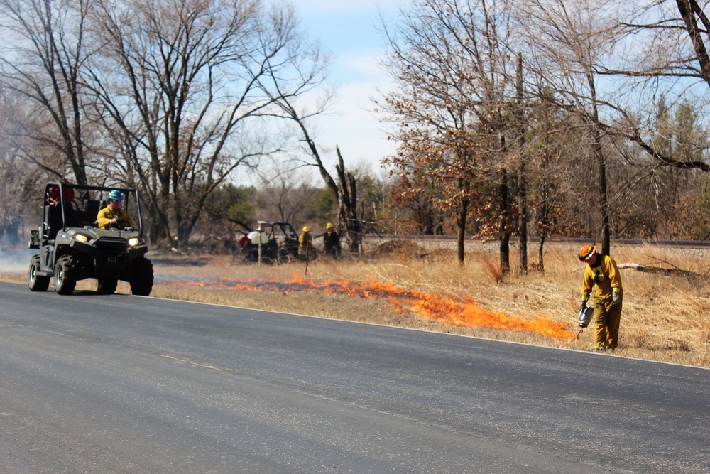 Fort McCoy personnel complete 2021’s first prescribed burns