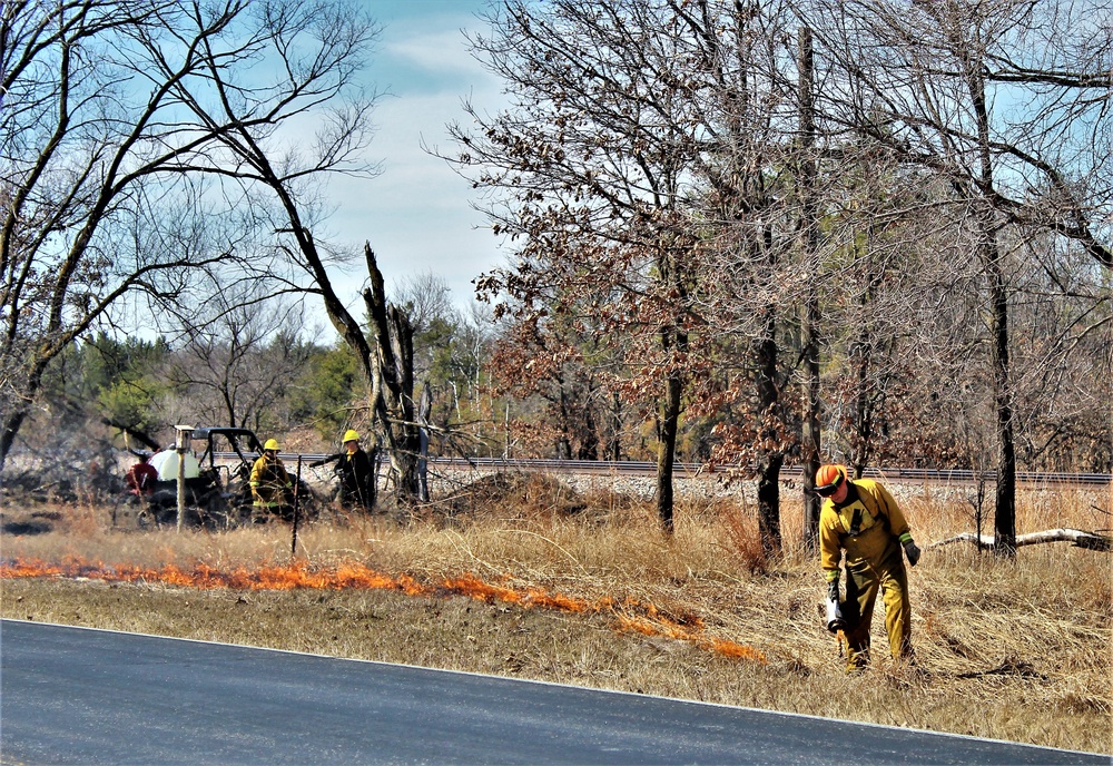 Fort McCoy personnel complete 2021’s first prescribed burns