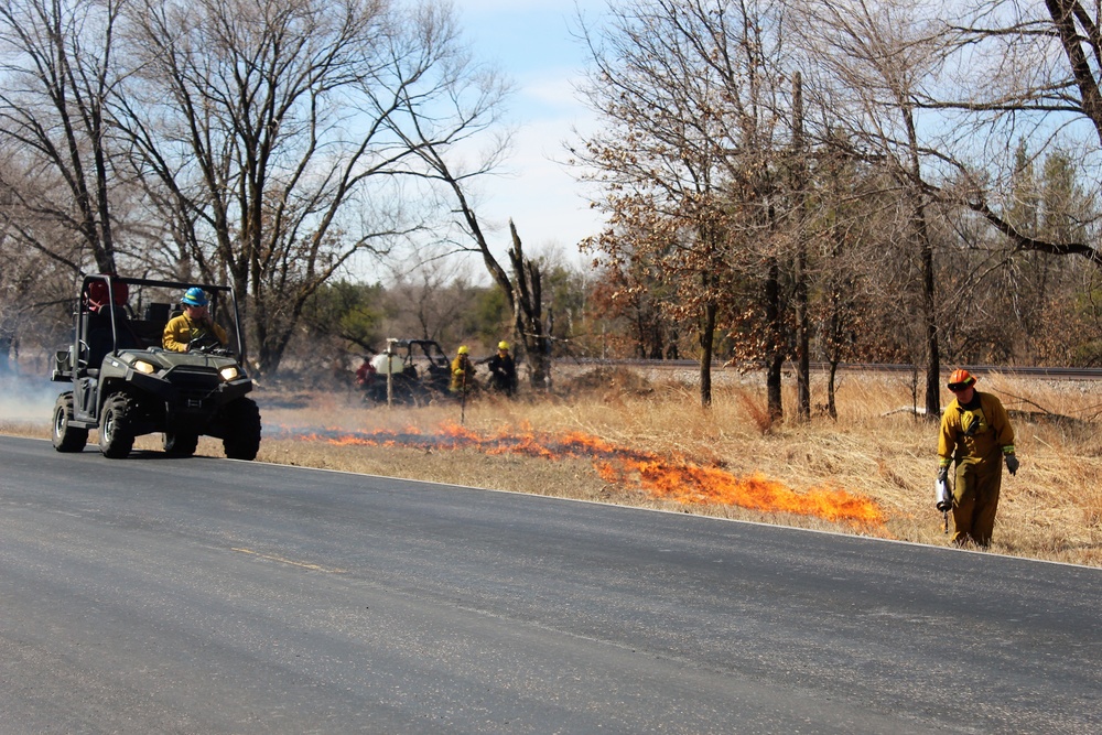 Fort McCoy personnel complete 2021’s first prescribed burns