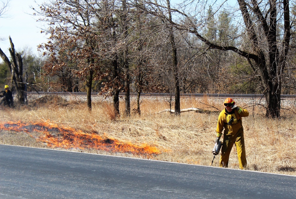 Fort McCoy personnel complete 2021’s first prescribed burns