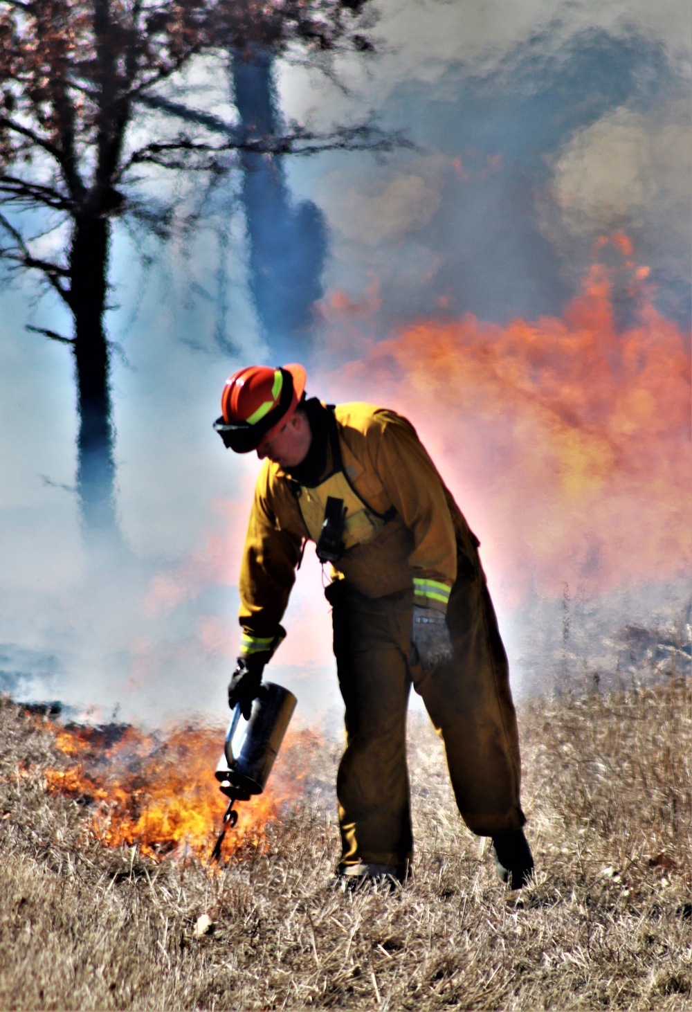 Fort McCoy personnel complete 2021’s first prescribed burns